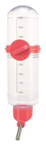 Trixie drinkfles kunststof 500 ml met schroefbevestiging – transparant - Afbeelding 3