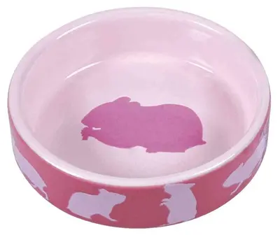Trixie voerbak keramiek hamstermotief 80 ml, 8 cm – assorti - Afbeelding 3