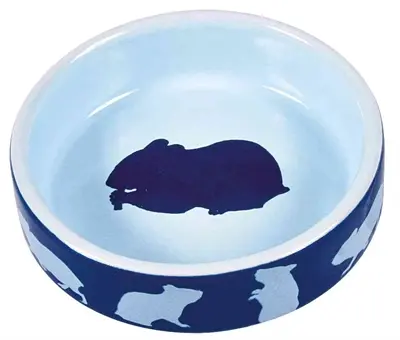 Trixie voerbak keramiek hamstermotief 80 ml, 8 cm – assorti - Afbeelding 4