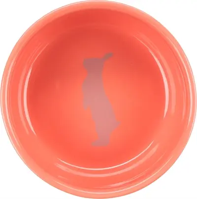 Trixie voerbak keramiek konijnenmotief 250 ml, 11 cm – assorti - Afbeelding 3