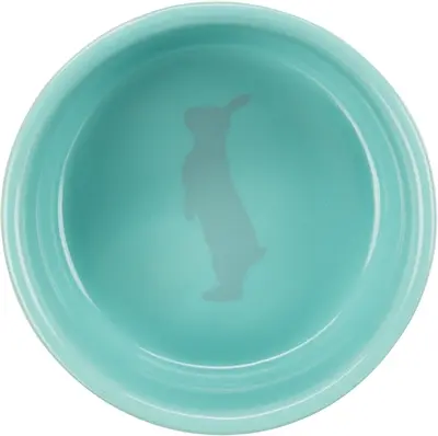 Trixie voerbak keramiek konijnenmotief 250 ml, 11 cm – assorti - Afbeelding 7