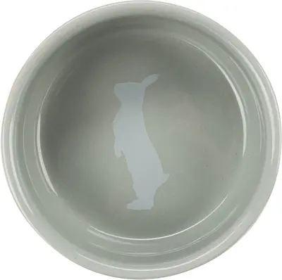 Trixie voerbak keramiek konijnenmotief 250 ml, 11 cm – assorti - Afbeelding 9