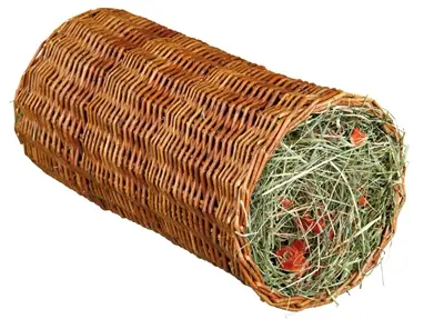 Trixie tunnel wilg 38 x 20 x 20 cm – met wortel, graanvrij