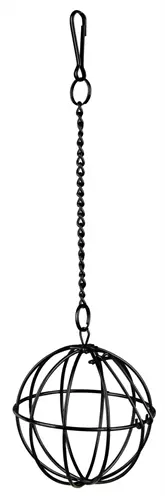 Trixie voerbal metaal 8 x 8 x 8 cm – om in de kooi te hangen - Afbeelding 3