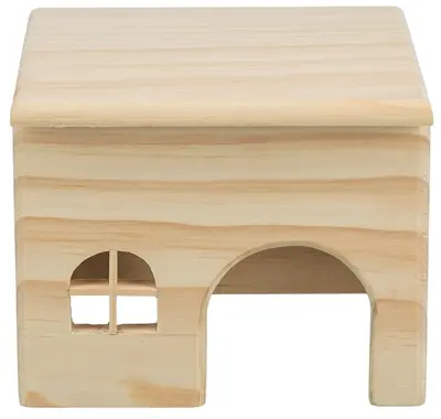 Trixie hamsterhuis hout spijkervrij 15 x 15 x 12 cm – 2 stuks - Afbeelding 2