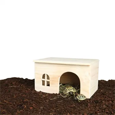 Trixie hamsterhuis hout spijkervrij 28 x 18 x 16 cm - Afbeelding 5