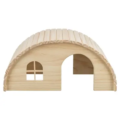 Trixie huis dwergkonijn hout spijkervrij 42 x 25 x 20 cm
