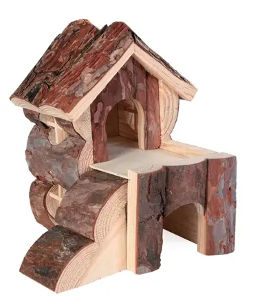Trixie schorshout hamster 16 x 15 x 15 cm – Natural Living, 2 stuks