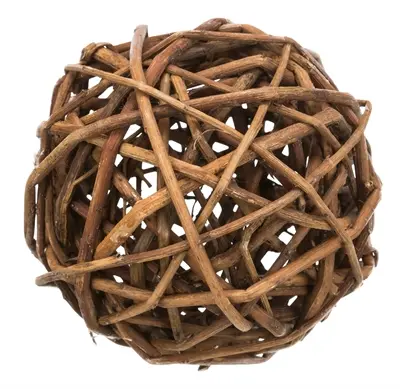 Trixie wilgenbal knaagspeelgoed 10 cm – 100% natuurlijk wilgenhout