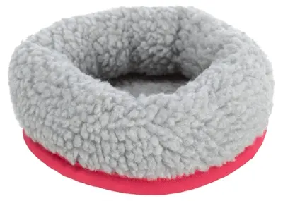 Trixie hamstermand 16 x 13 cm – katoen met schapenvacht look, 3 stuks - Afbeelding 2