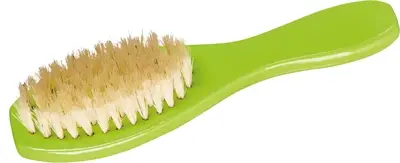 Trixie borstel met natuurharen 18 x 5 cm – Massage & Glans, 3 stuks - Afbeelding 2