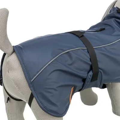 Trixie Be Nordic regenjas Husum blauw 30 cm – met buikflap - Afbeelding 8