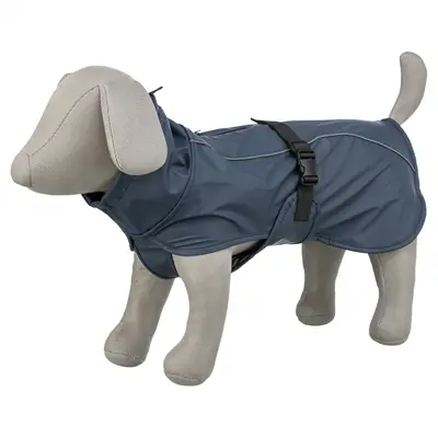 Trixie Be Nordic regenjas Husum blauw 35 cm – met buikflap - Afbeelding 2
