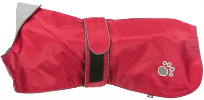 Trixie regenjas hond Orléans rood 30 cm – waterdicht, fleece voering