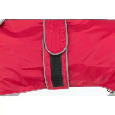 Trixie regenjas hond Orléans rood 30 cm – waterdicht, fleece voering - Afbeelding 5