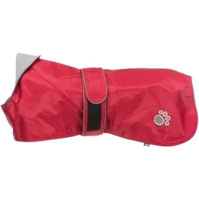 Trixie regenjas hond Orléans rood 45 cm – waterdicht, fleece voering