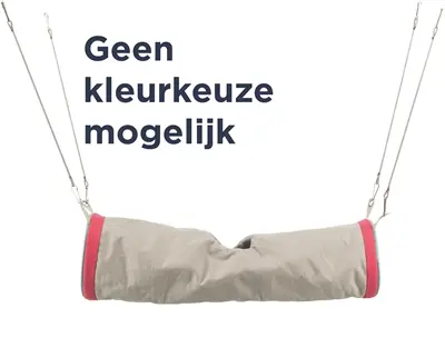Trixie hangende tunnel voor fretten 45 x 20 x 20 cm – schapenvacht look