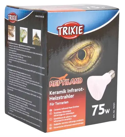 Trixie Reptiland keramische warmtestraler 75 W – 7,5 x 7,5 x 10 cm