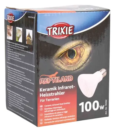 Trixie Reptiland keramische warmtestraler 100 W – 7,5 x 7,5 x 10 cm