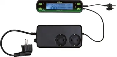 Trixie Reptiland thermostaat digitaal 16 x 4 cm – 2 circuits dag/nacht - Afbeelding 3