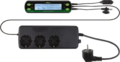 Trixie Reptiland thermo-hygrostaat 16 x 4 cm – 3 schakelcircuits - Afbeelding 2