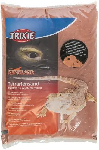Trixie Reptiland grottenzand donkerrood 4 x 5 kg – graafbodem van klei