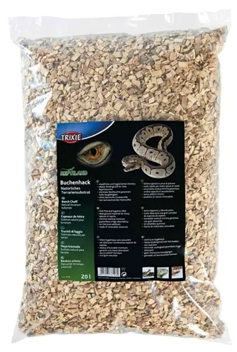 Trixie Reptiland beukensnippers 20 l – stofvrij, voor alle reptielen
