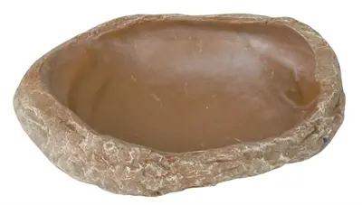 Trixie Reptiland waterschaal steppe rotslook 15 x 12 x 3,5 cm