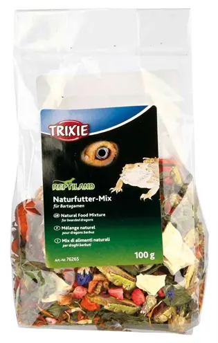 Trixie Reptiland natuurvoermix baardagamen 6 x 100 g – met insecten