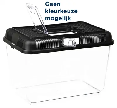 Trixie Reptiland transport- en voederbox 31 x 21 x 21 cm – kunststof