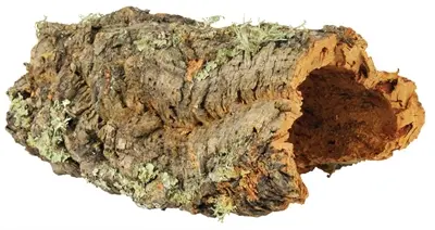 Trixie Reptiland kurkplaat L tot 55 cm – 8 stuks, natuurkurk
