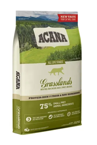 Acana kattenvoer Cat Grasslands 4,5 kg – graanvrij