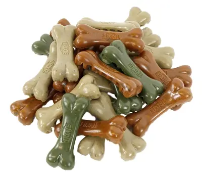 Trixie Denta Fun Veggie bot 8,5 cm – plantaardige kauwsnack, 60 stuks