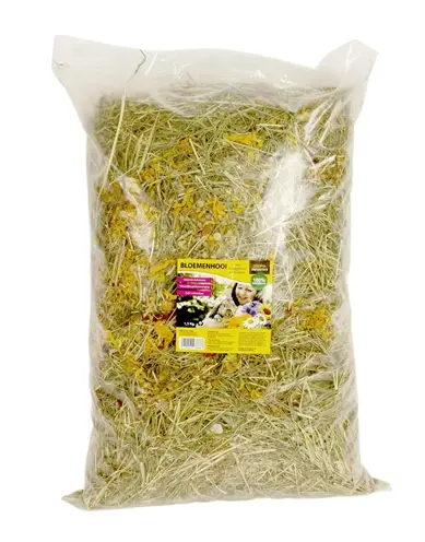 Utopia Diertotaal bloemenhooi 1,5 kg – voor konijnen en knaagdieren