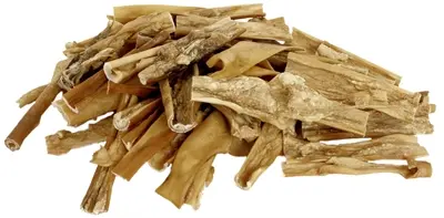 Petsnack kauwstaaf 17,5 cm 2 kg – gedroogde runderkophuid