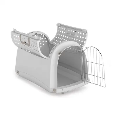 Imac reismand Linus Cabrio lichtgrijs 50 x 32 x 34,5 cm