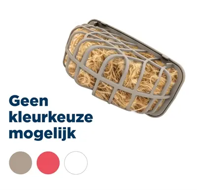 Imac nestmateriaal in kunststof houder 7,5 cm – voor kanaries en vinken