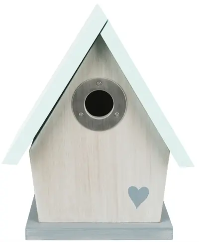 Trixie nestkast met hart voor holenbroeders 26 x 20 x 17 cm – grenenhout - Afbeelding 2