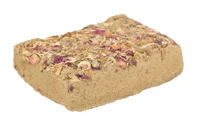 Trixie knaagsteen klei met bloesems 100 g – konijn en knaagdier - Afbeelding 2