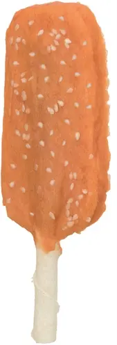 Trixie Denta Fun Chicken Pops sesam 12 cm – ijsjes van runderhuid, 50 stuks - Afbeelding 4