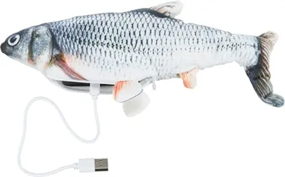 Trixie Spartel vis met catnip 30 cm – bewegend en oplaadbaar - Afbeelding 8