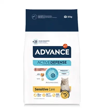 Advance kattenvoer Adult Sensitive Zalm 10 kg – gevoelige maag