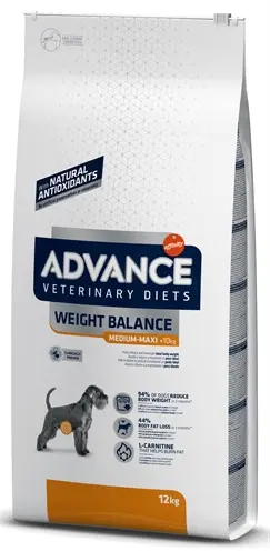 Advance Veterinary Diet hondenvoer Weight Balance Medium/Maxi 12 kg