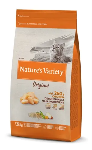 Natures Variety kattenvoer Original Kip 1,25 kg – graanvrij