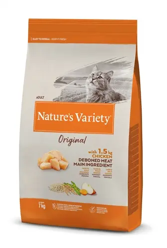 Natures Variety kattenvoer Original Kip 7 kg – graanvrij
