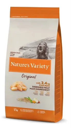 Nature's Variety hondenvoer Original Adult Medium/Maxi kip 12 kg