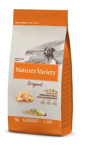 Nature's Variety hondenvoer Original Adult Mini kip 7 kg