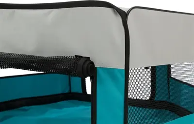 Trixie Indoor ren voor knaagdieren turquoise/grijs 150 x 65 cm – opvouwbaar - Afbeelding 8