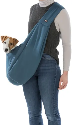 Trixie hondentas buikdrager Sling blauw/grijs 22 x 20 x 60 cm - Afbeelding 9