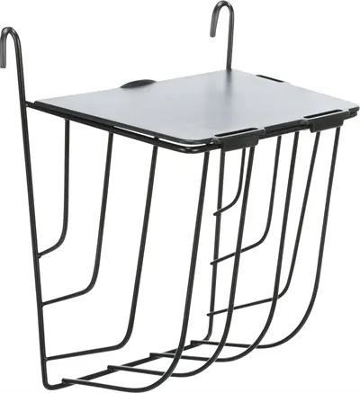 Trixie hooiruif hangend met deksel 13 x 12 x 18 cm – metaal - Afbeelding 4
